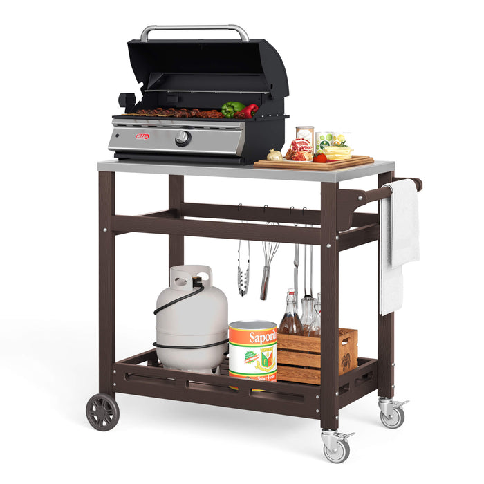 Bendyk Outdoor Grill Cart