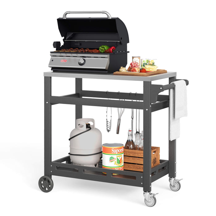 Bendyk Outdoor Grill Cart