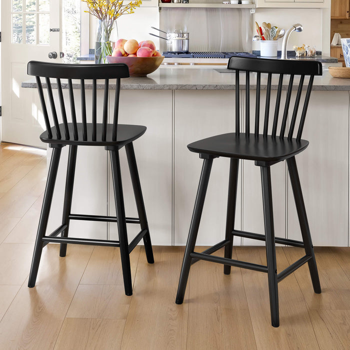 Windsor Wood Barstool Set