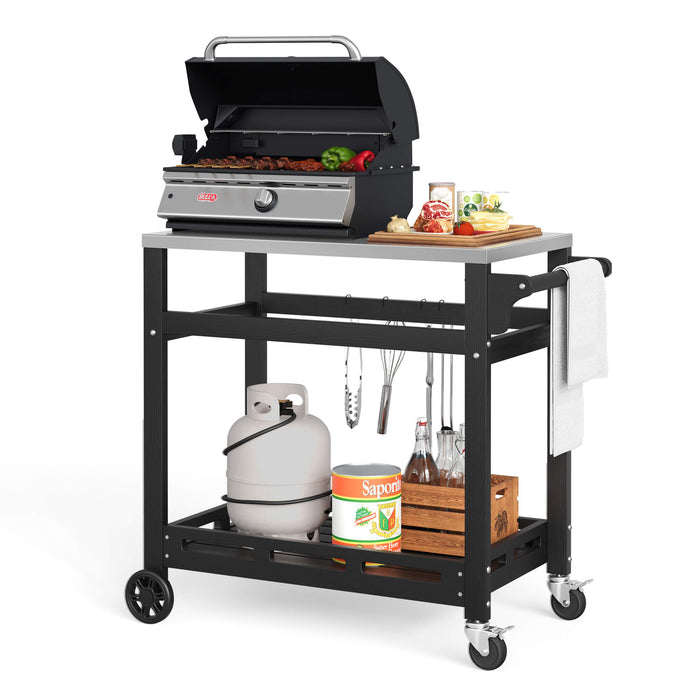 Bendyk Outdoor Grill Cart