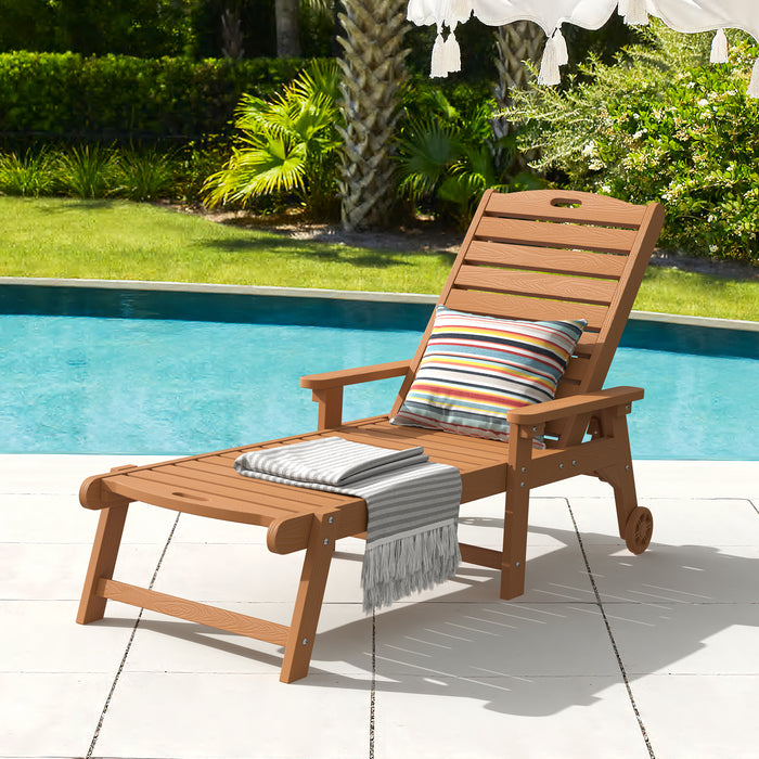 Helen Outdoor Chaise Lounge Chair