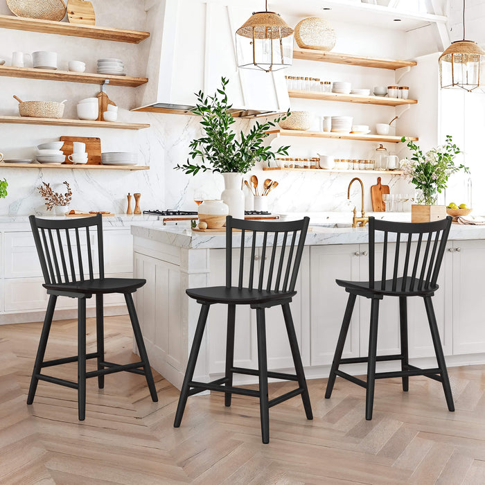 Winston Wood Barstool Set