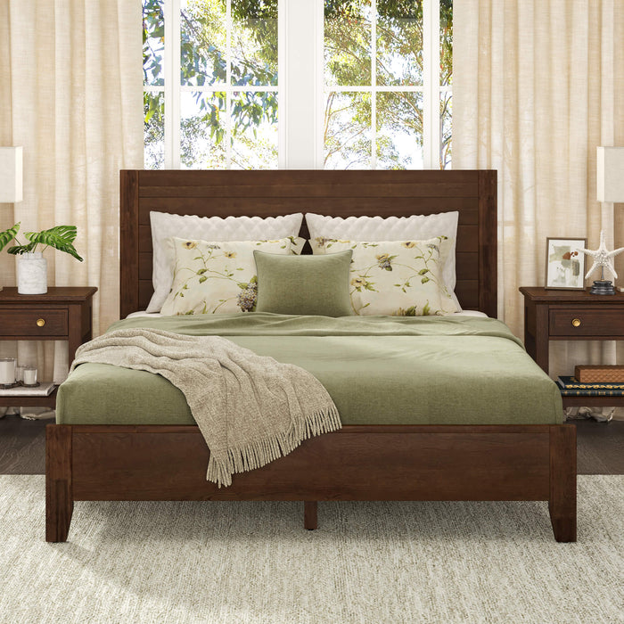 Lessio Wood Bed