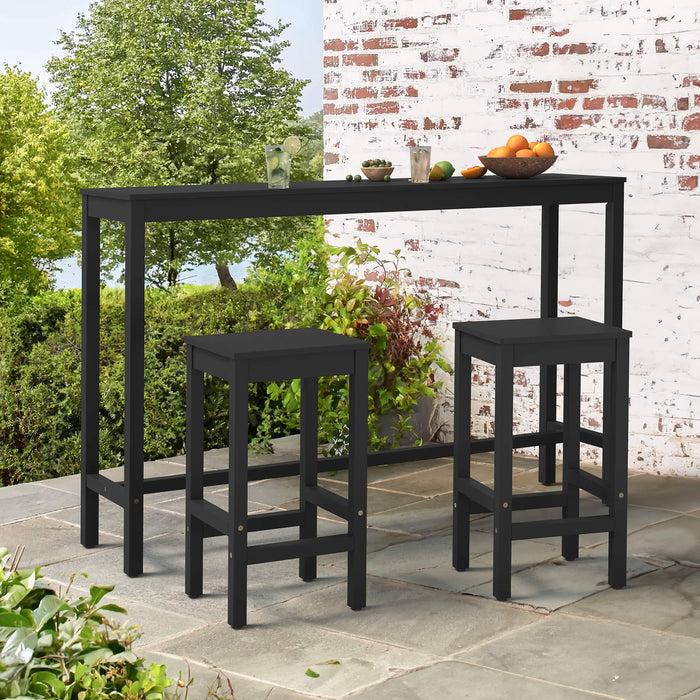 Yula Bar Table and Stool Set