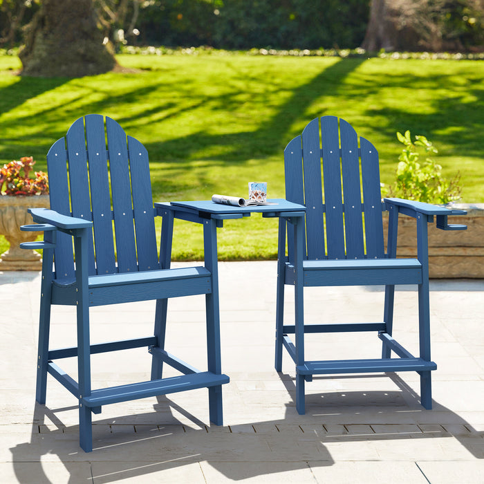 Linda Tall Adirondack Chair with Cup Holder