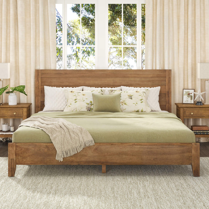 Lessio Wood Bed