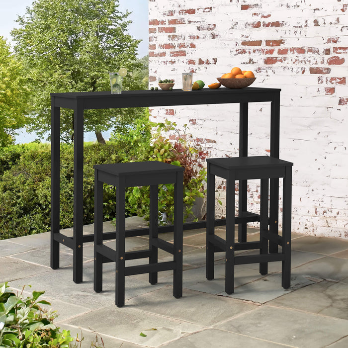 Yula Bar Table and Stool Set