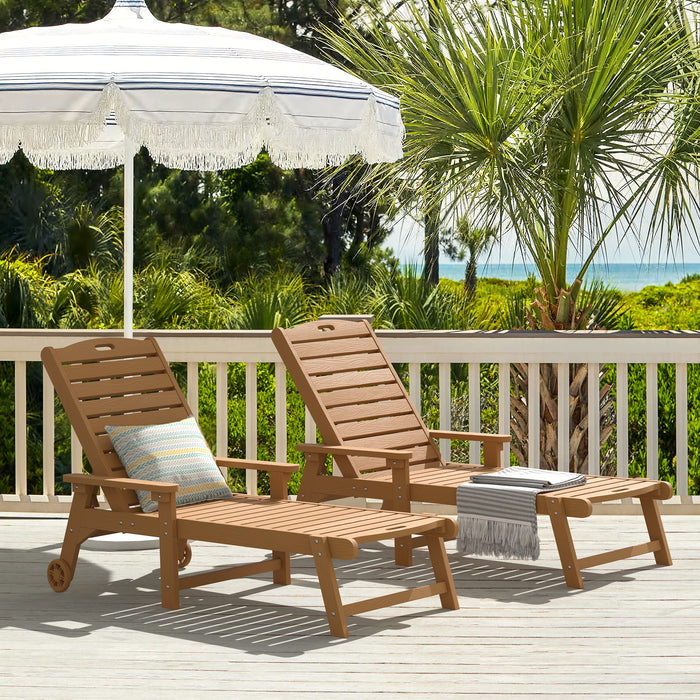 Helen Outdoor Chaise Lounge Chair