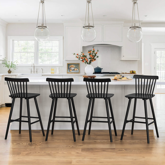 Windsor Wood Barstool Set