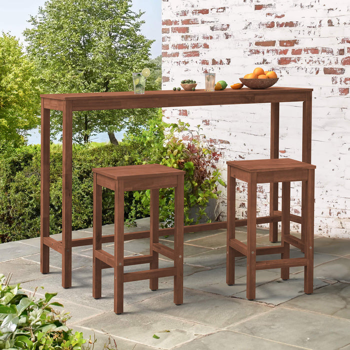 Yula Bar Table and Stool Set