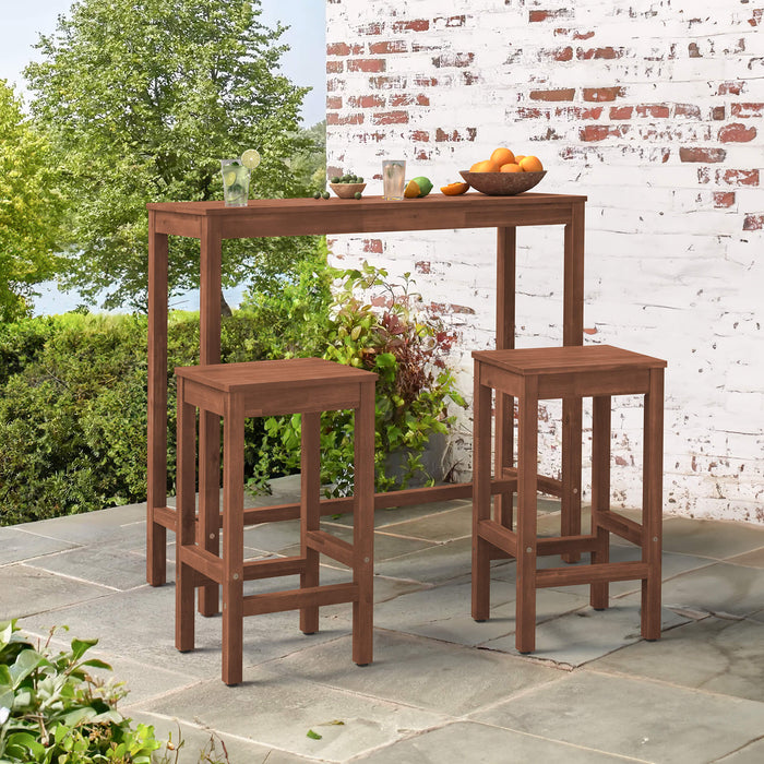 Yula Bar Table and Stool Set