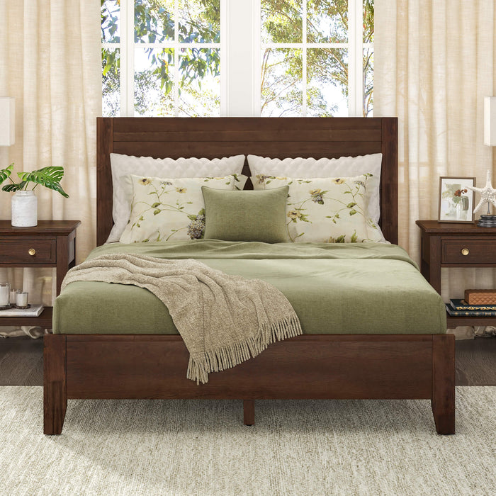 Lessio Wood Bed