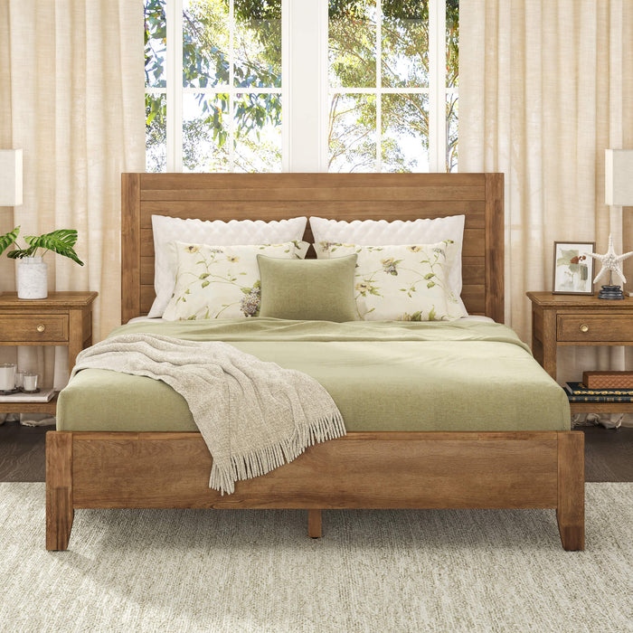 Lessio Wood Bed