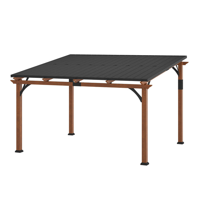 Chandler Metal Frame Hardtop Gazebo