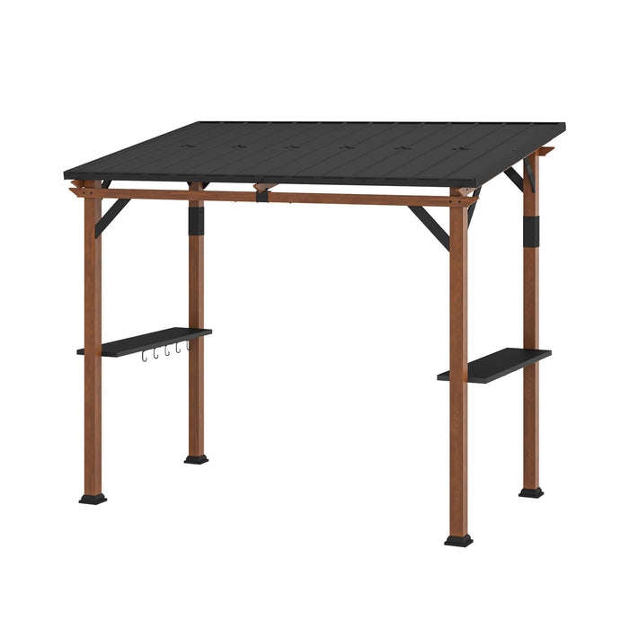 Chandler Metal Frame Hardtop Gazebo