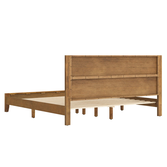 Lessio Wood Bed