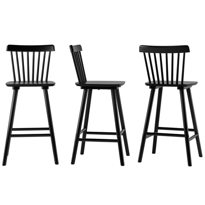 Windsor Wood Barstool Set