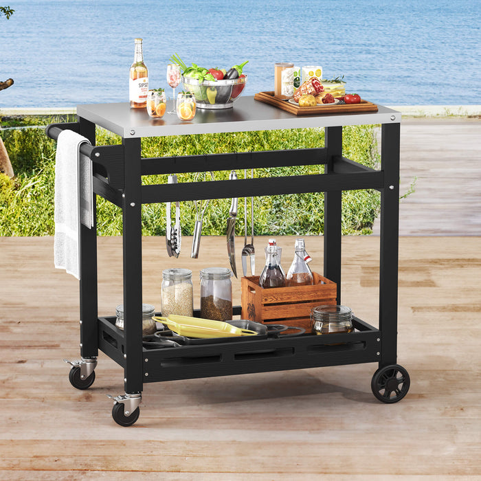 Bendyk Outdoor Grill Cart