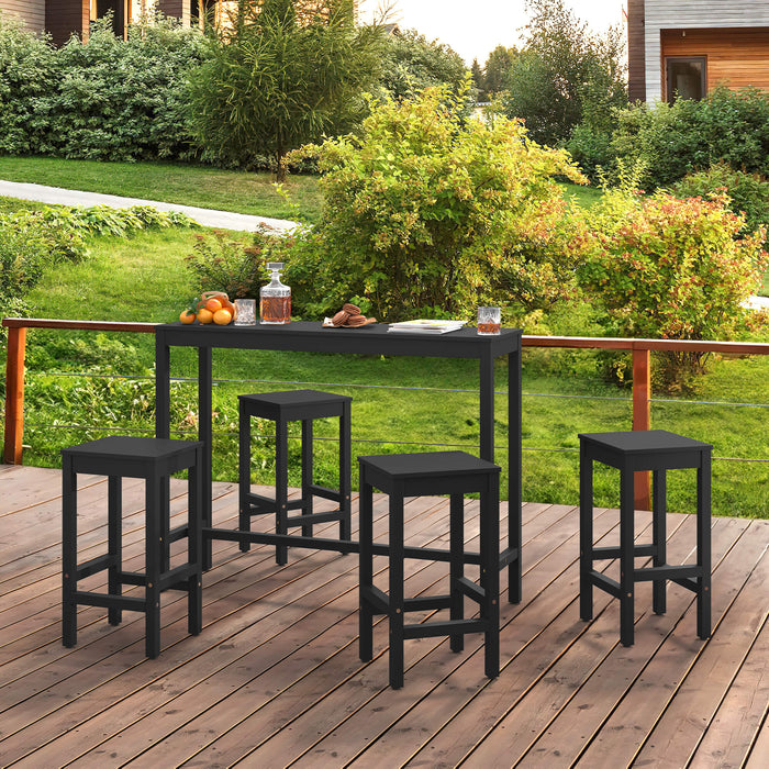 Yula Bar Table and Stool Set