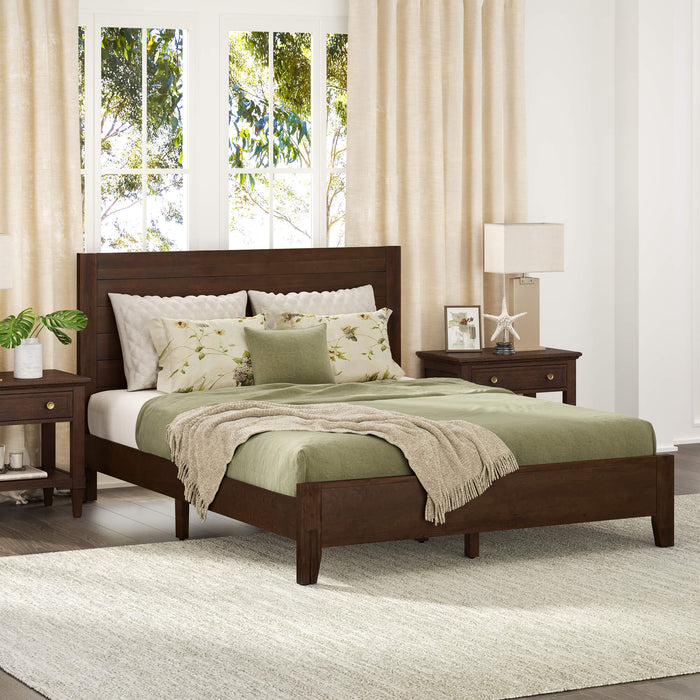 Lessio Wood Bed