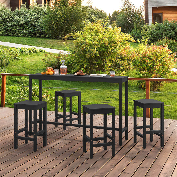 Yula Bar Table and Stool Set