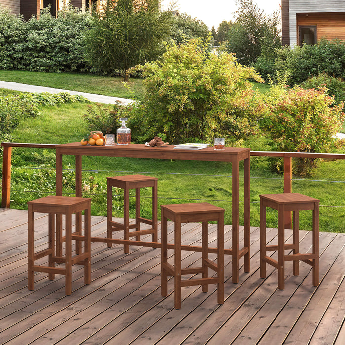 Yula Bar Table and Stool Set