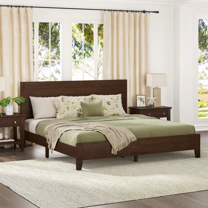 Lessio Wood Bed