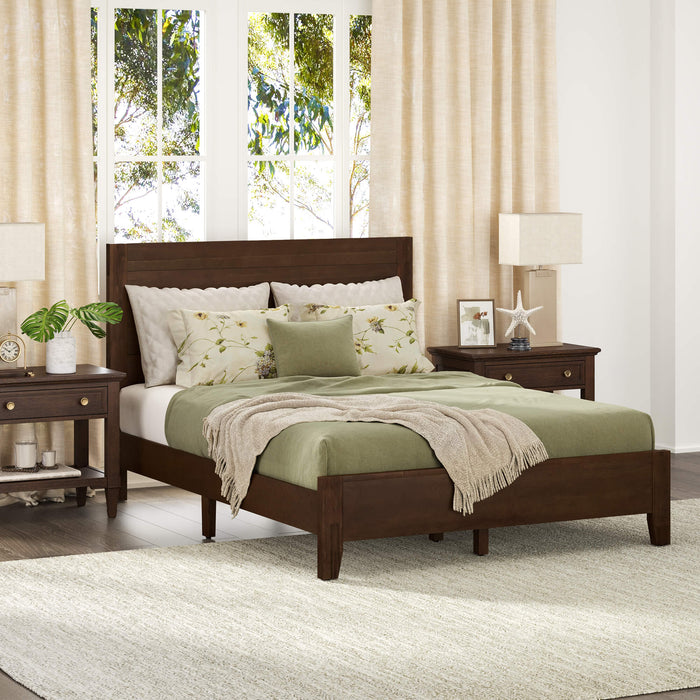 Lessio Wood Bed