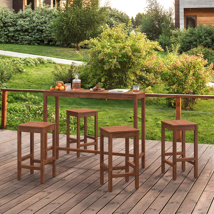 Yula Bar Table and Stool Set