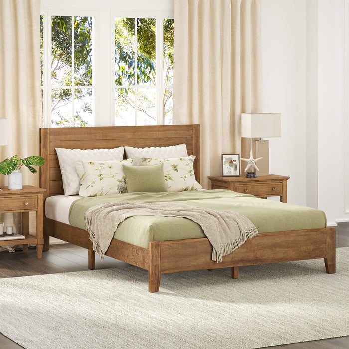 Lessio Wood Bed