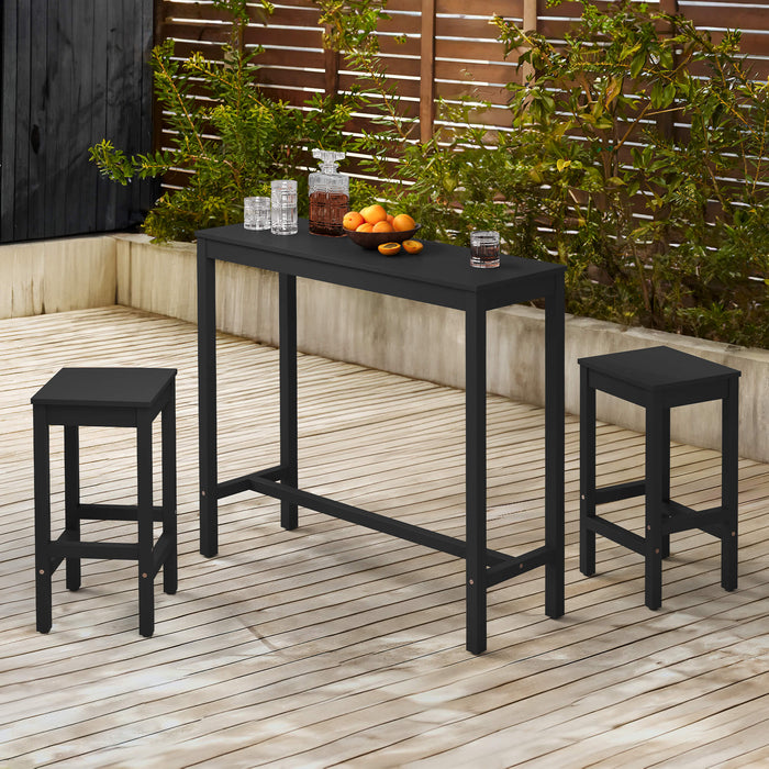 Yula Bar Table and Stool Set