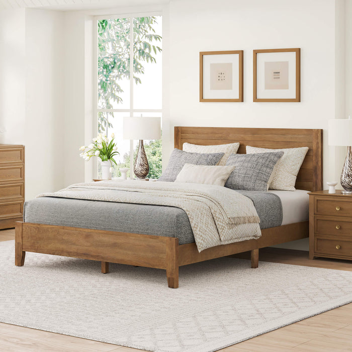 Lessio Wood Bed