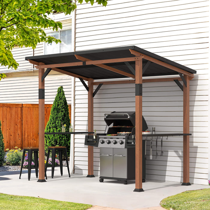 Chandler Metal Frame Hardtop Gazebo