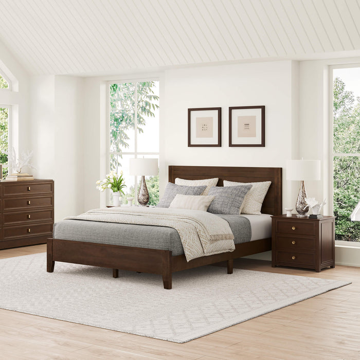 Lessio Wood Bed