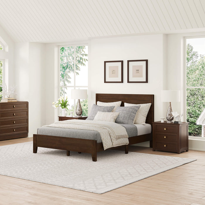 Lessio Wood Bed