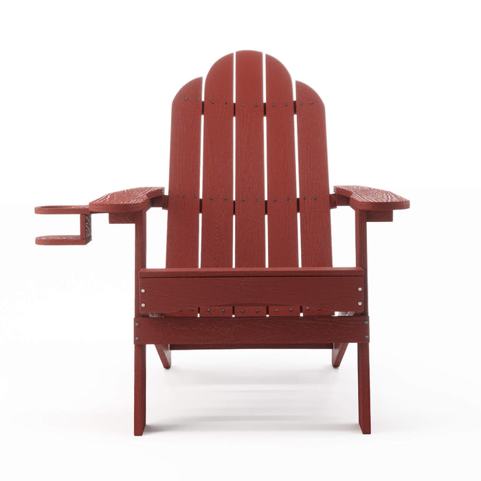 Miranda Foldable Adirondack Chair with Cup Holder